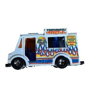 Hot Wheels 1983 Friburgers Grill Food Utility Truck Diecast Good Condition